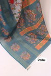 Df 152 Kalamkari Linen Daily Wear Printed Sarees Wholesale Shop In Surat